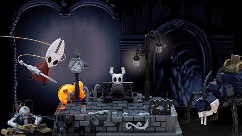Tightly tuned 2D controls. . Lego hollow knight